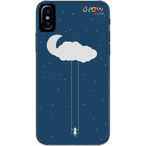 Cover iPhone Xs Cloud Girl