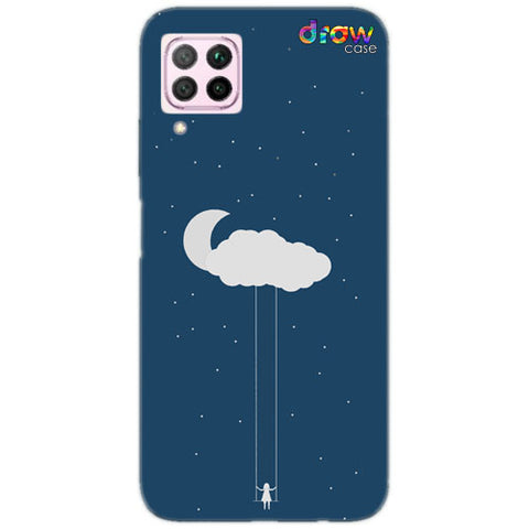 Cover Huawei P40 Lite Cloud Girl