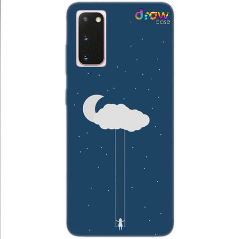 Cover S20 Plus Cloud Girl
