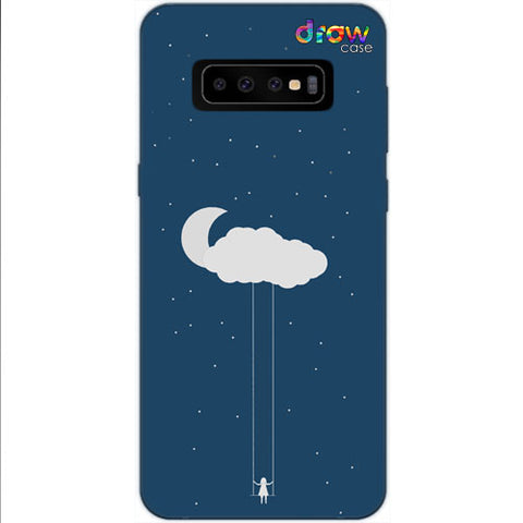 Cover Samsung S10 Cloud Girl