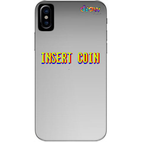 Cover iPhone Xs Insert Coin