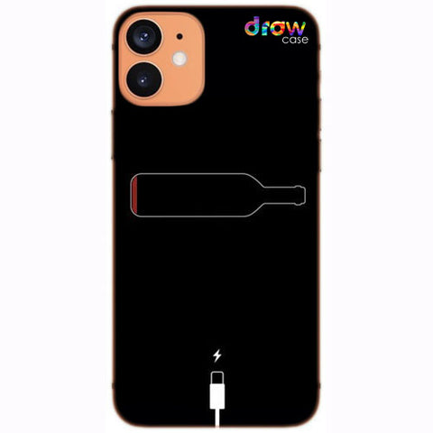 Cover iPhone 12 Mini Low Wine