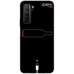 Cover Huawei P 40 Lite 5G Low Wine