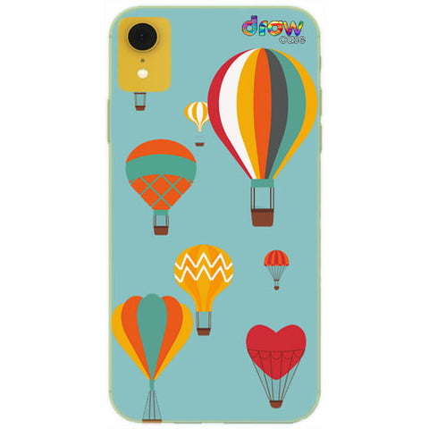 Cover iPhone Xr Mongolfiera