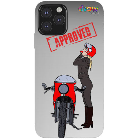 Cover iPhone 11 Pro Moto Girl