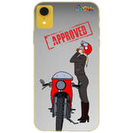 Cover iPhone Xr Moto Girl
